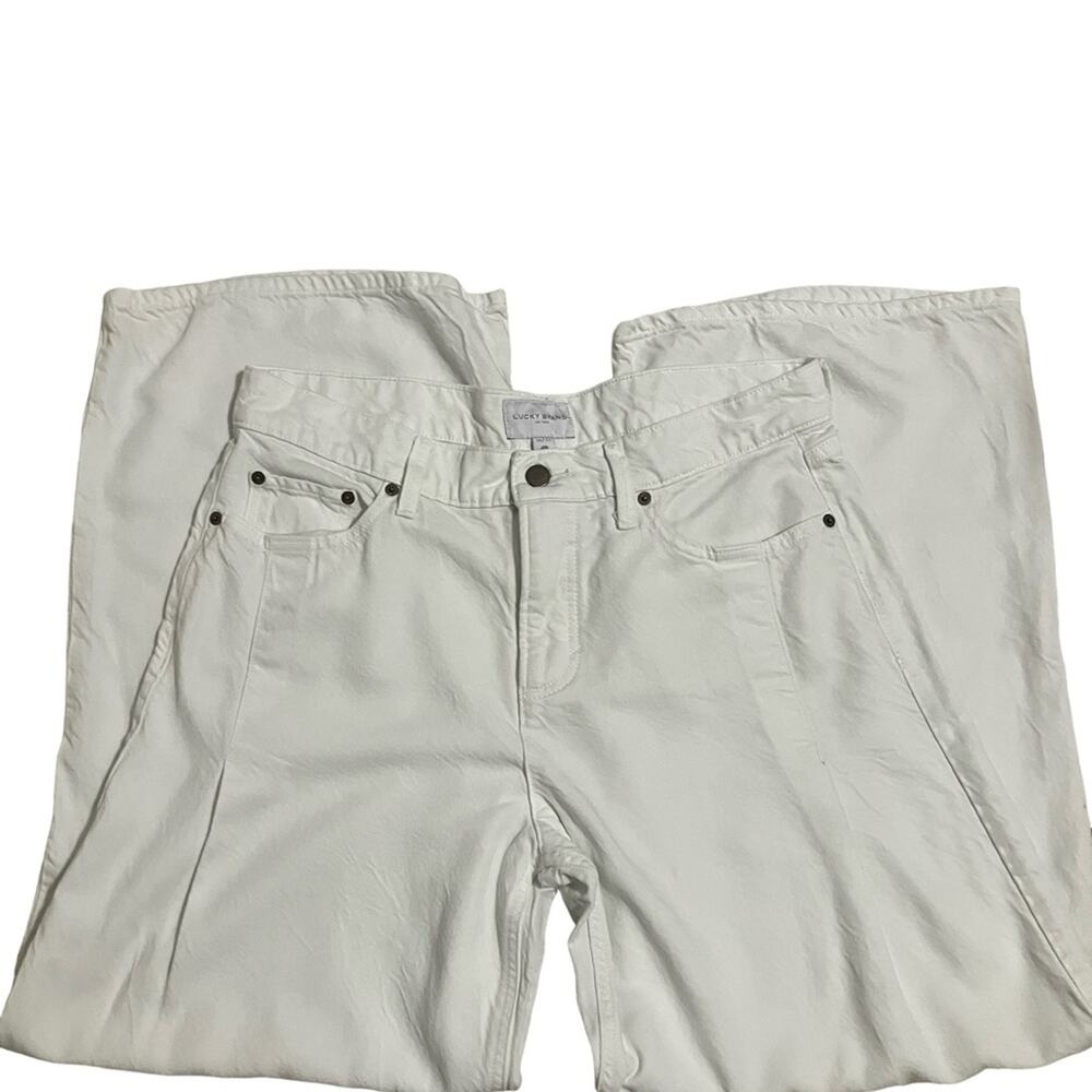 Lucky Brand Women's White Flare Jeans14/32